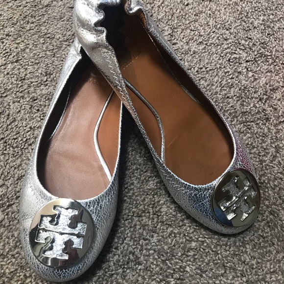 Tory Burch Reva Flats - Picture 2 of 4